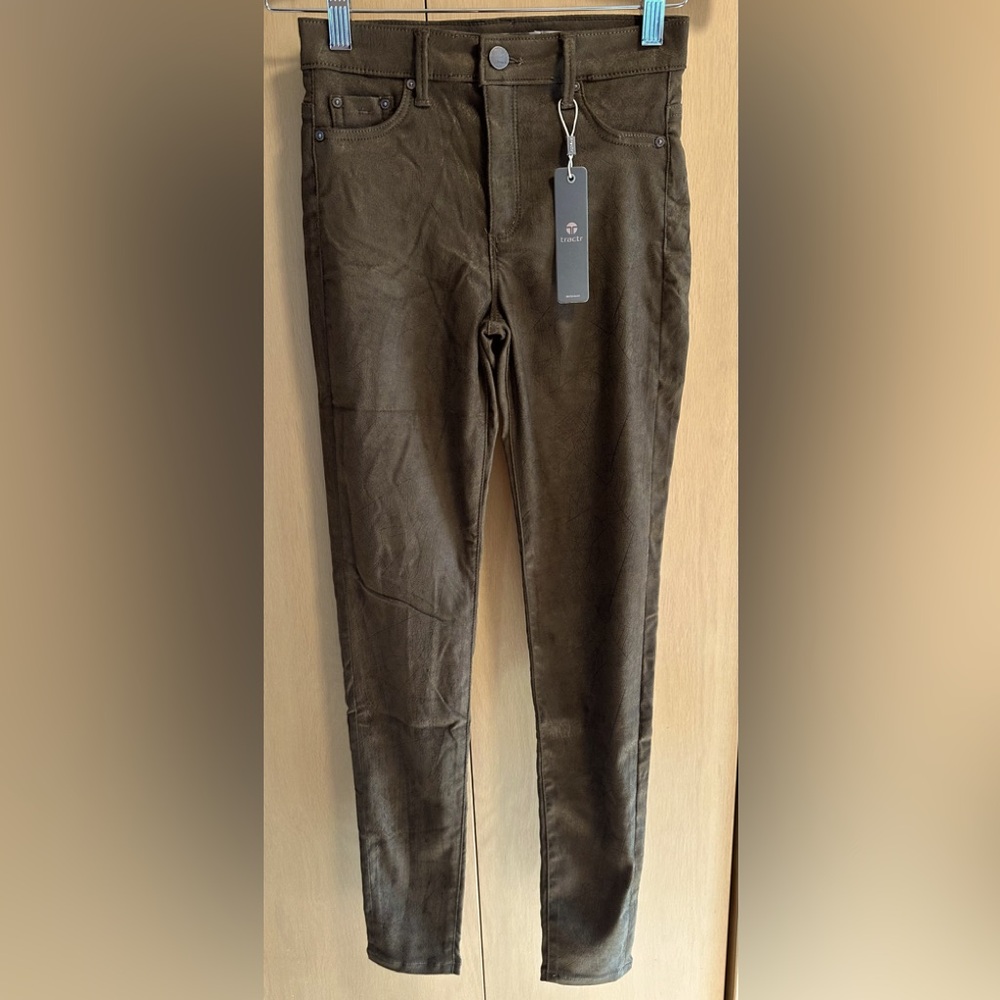 Tractr Faux Suede Skinny Jeans - NWT